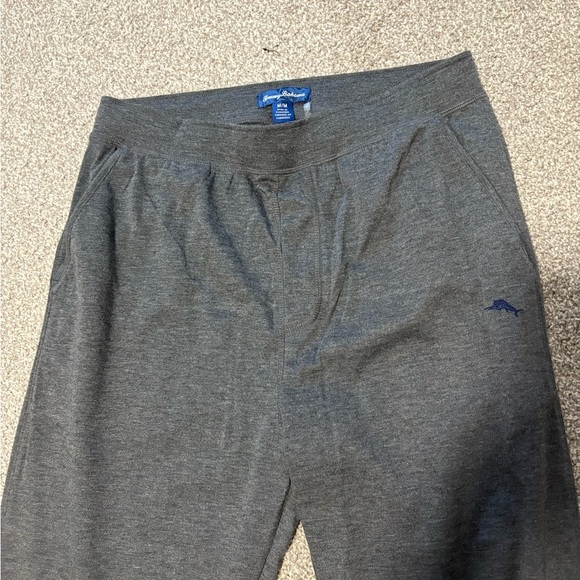 Tommy Bahama Grey Sweat Pants Lounge Pants Mens Size Medium - Picture 2 of 8